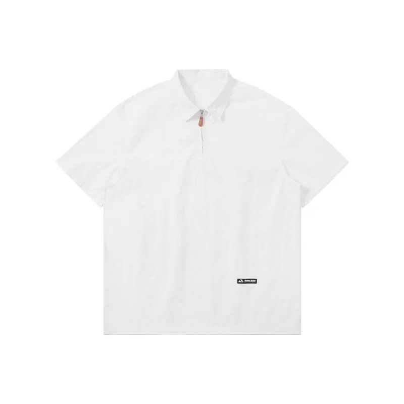 WOOD SOON Trendy Brand Casual Outdoor Shirt Short Sleeved Coat Unisex-6
