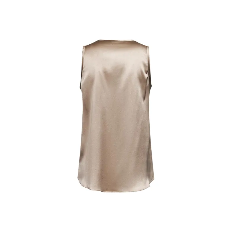 Brunello Cucinelli Scoop Neck Sleeveless Tank Top-1
