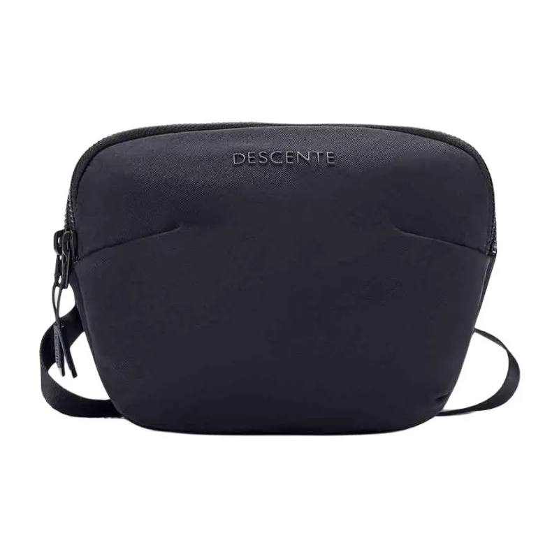 DESCENTE Move Pack Nylon Crossbody Bag, Shoulder Bag Unisex Black-0