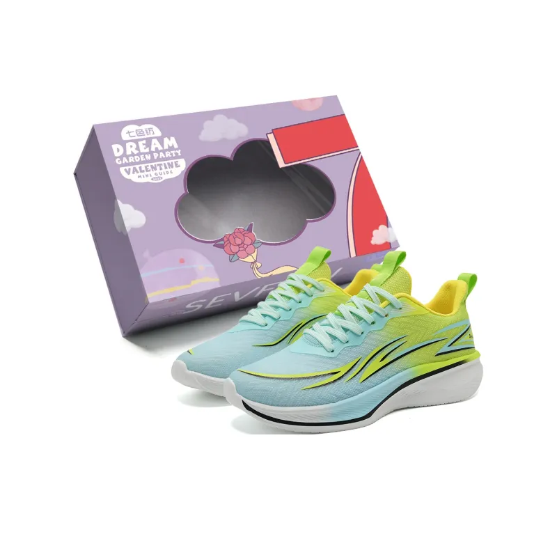 7 SEVFUN Low Top Running Shoes Unisex Turquoise Green-5