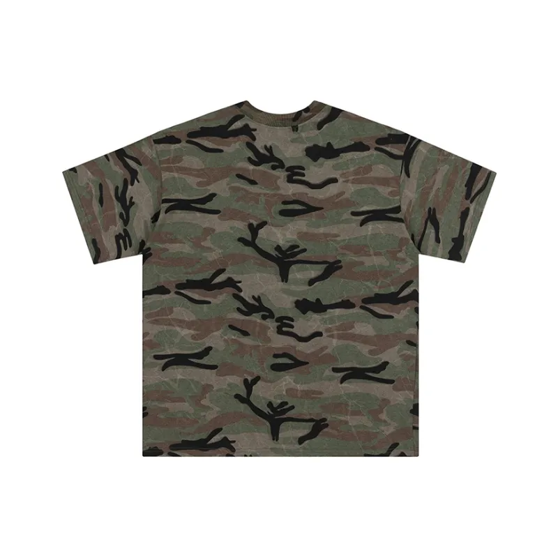 ROBINHOOD Drop Shoulder Sleeve Short Sleeved T Shirts Women's-1