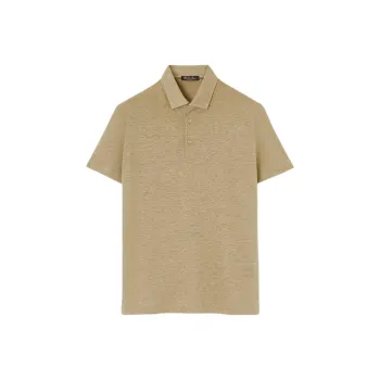 Loro Piana SS25 Polo Shirt Men's Dry Artemisia Green