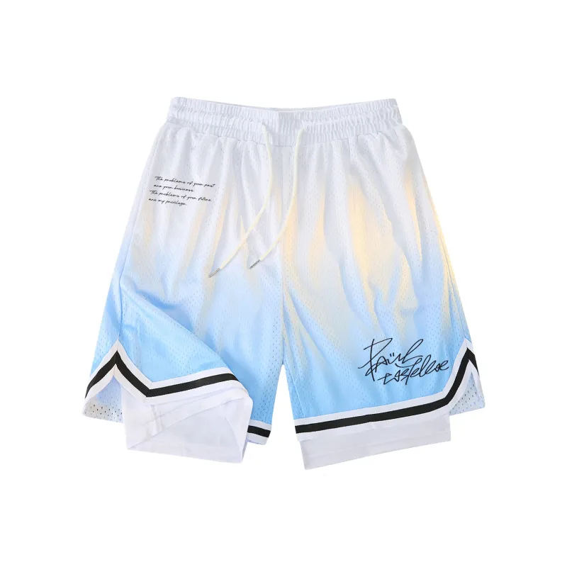 PAUL COSTELLOE Basketball Shorts Unisex-12