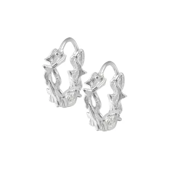 BKBU 990 Fine Silver Earrings Unisex