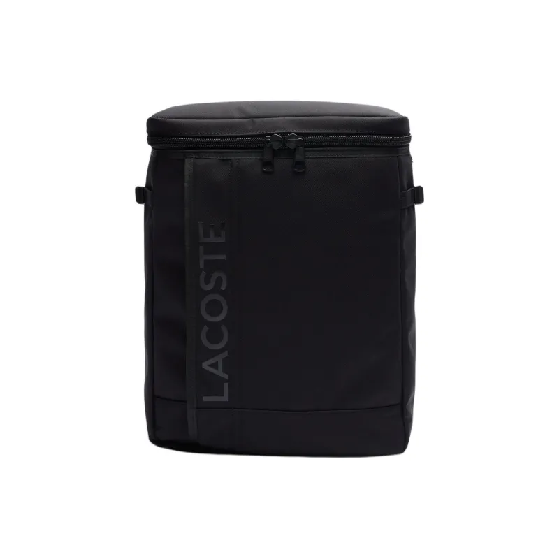 LACOSTE Nylon Backpack Men's Black-0