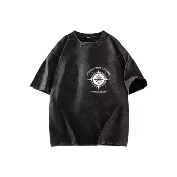 TONYBEAR T Shirts Men Gray