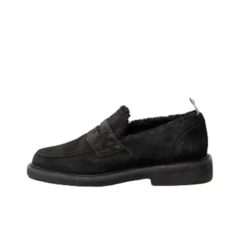 THOM BROWNE· Penny Casual Shoes Men's Black