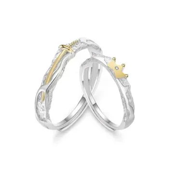 Bailijin S925 Silver/999 Fine Silver Rings Unisex