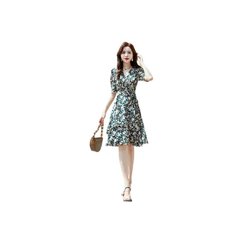 TEME Short Sleeved Dress Women's