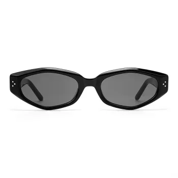 BOELEO Plate Frame Cat Eye Sunglasses Unisex