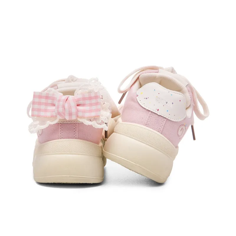 Lovely You Wear resistant And Lightweight Low Top Skateboard Shoes Women's-10