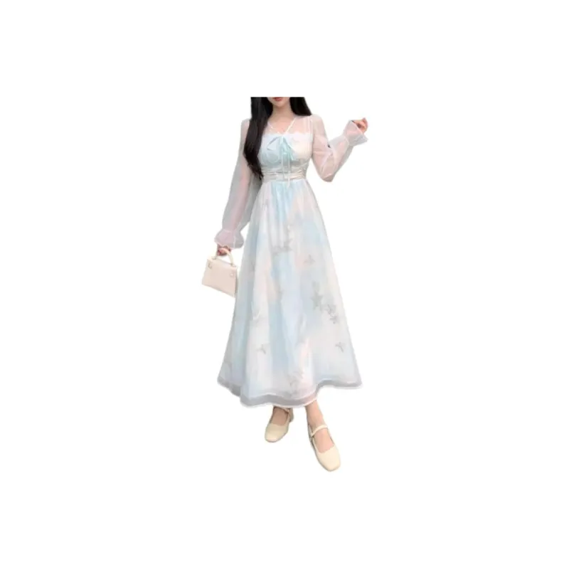 Dior Beauty Long Sleeved Dress Women's-1