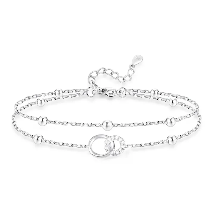 ETAHLOVE Sterling Silver Bracelets Women's-0