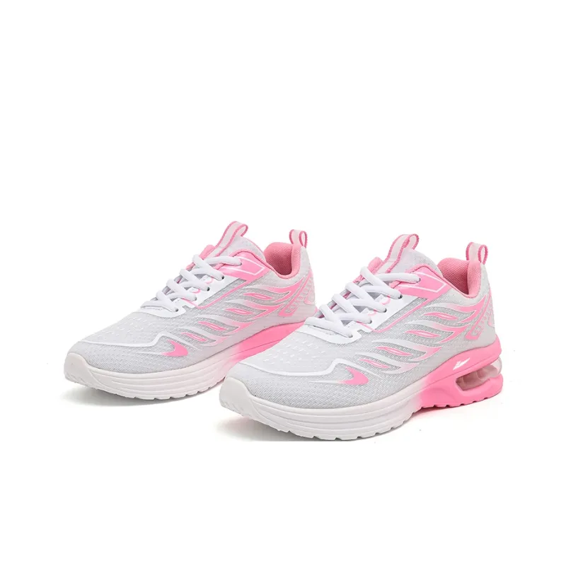 Kuding Running Shoes Women's Low Top Pink-1