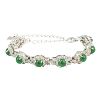 CUIYURIJI Ice Glutinous Jadeite Bracelets Women's