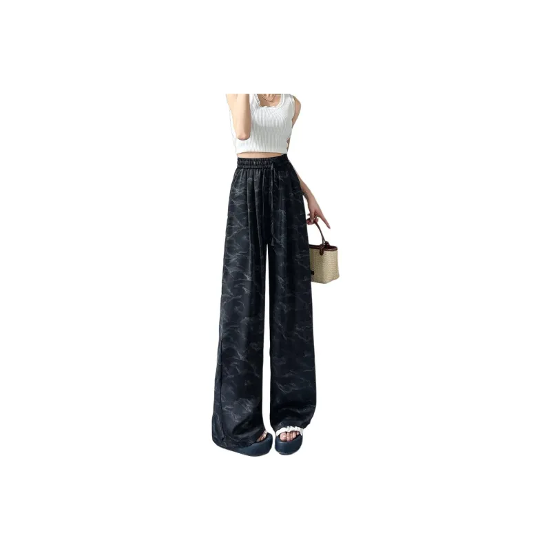 Flowers In Water Casual Pants Women's-14