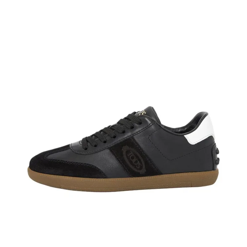 TOD'S Low Top Skateboard Shoes Women's Black-0