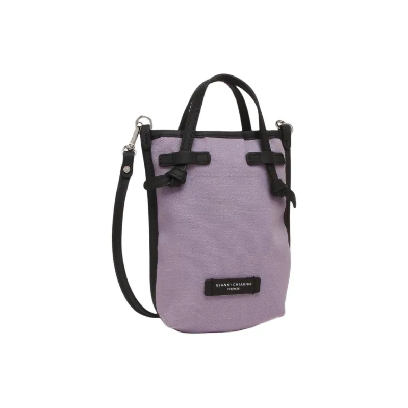 GIANNI CHIARINI Cotton Handbag Mini Women's Purple-2