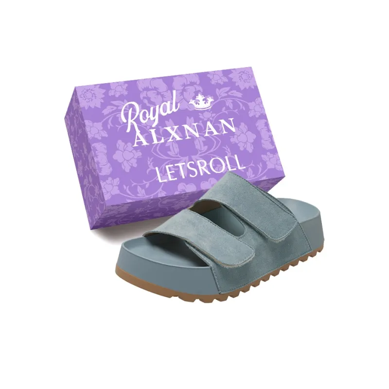 Alxnan Slip Resistant Slide Slippers Women's Box-1