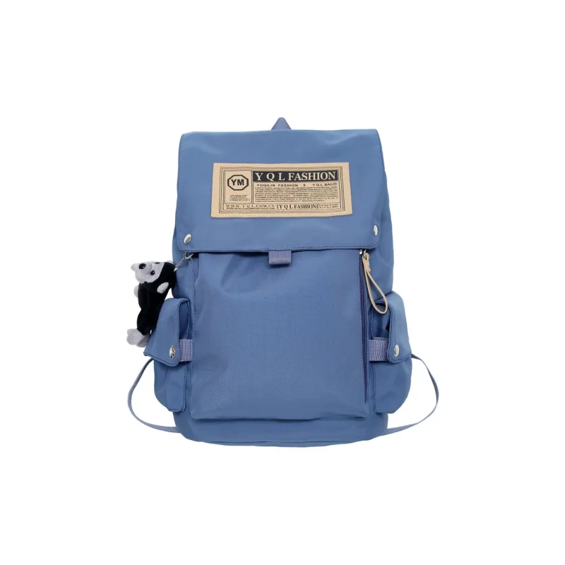 Yalu Nylon Backpack Unisex Multicolor-24