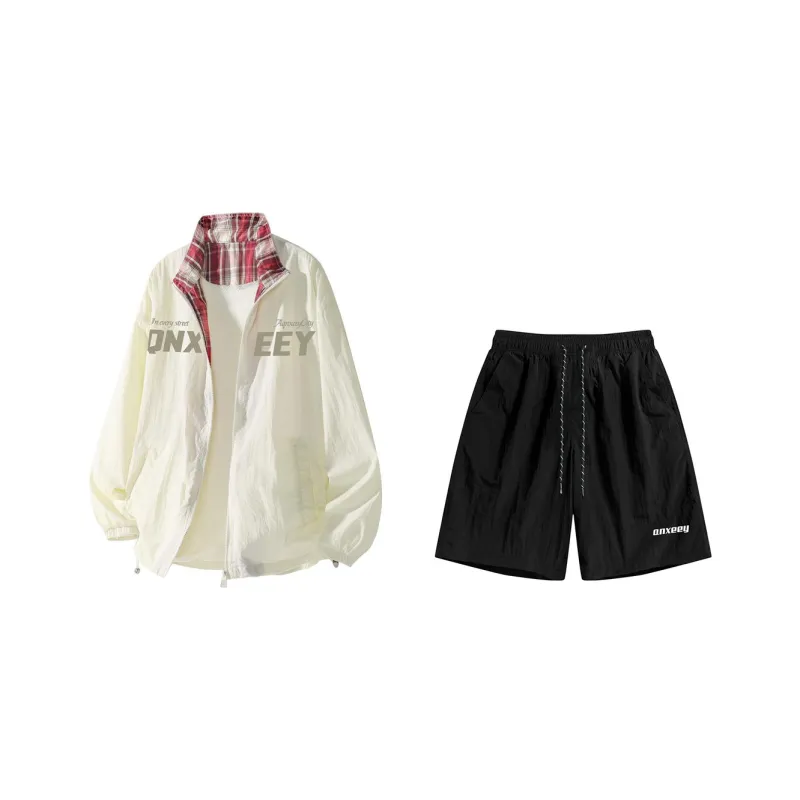 Qnxeey Casual Sportswear Unisex-4