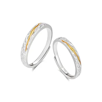 BLANK IN BLANK Sterling Silver Rings Unisex