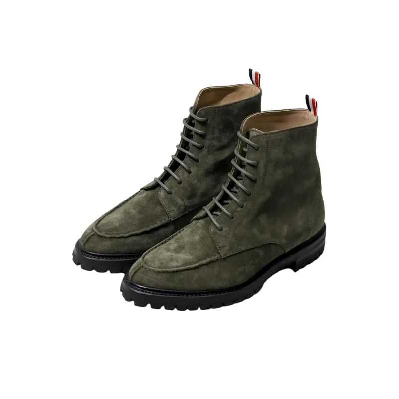 THOM BROWNE· Ankle Boots Men's Green-2