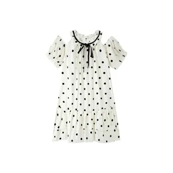 DOSOHEB Short Sleeved Dress Women's