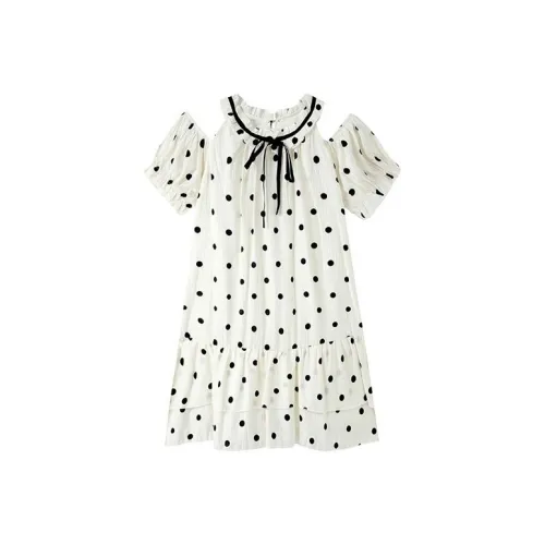 DOSOHEB Short Sleeved Dress Women's