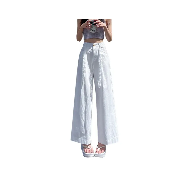 Flowers In Water Casual Pants Women's-4