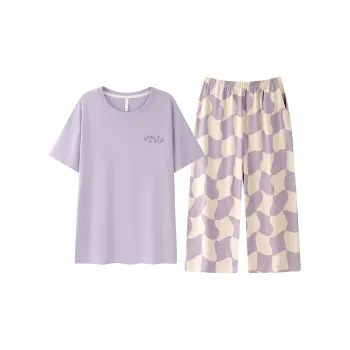 Floating Light Islands Pajama Set Women's
