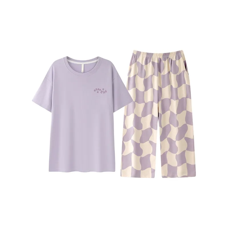 Floating Light Islands Pajama Set Women's-0