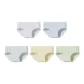 5 Pcs Set[Pea Green]+Light Blue+Light Gray+Yellow+Skin