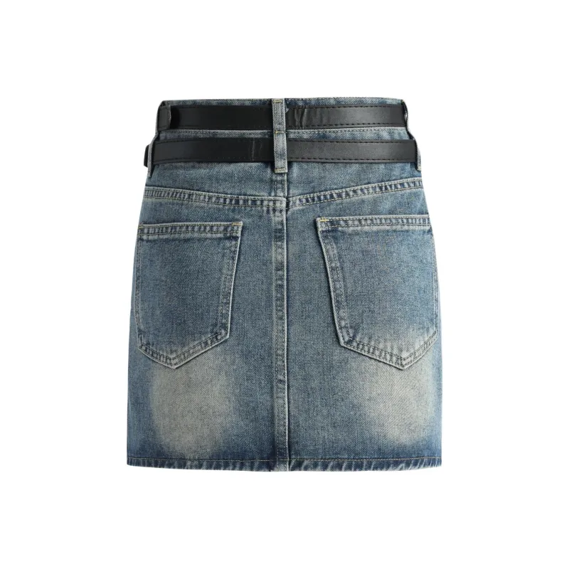 OROI Denim Short Skirts Women's-1
