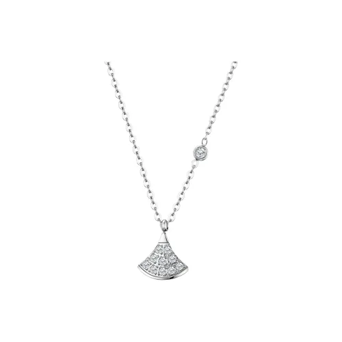 OLEVS Stainless Steel Necklaces Women's Silver