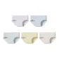 5 Pcs Set (Light Purple+Light Blue+Light Gray+Yellow+Pink)
