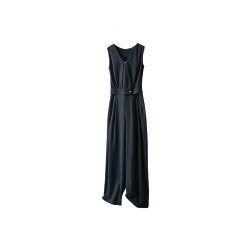 LUYOUYE Jumpsuits Women's Navy Blue