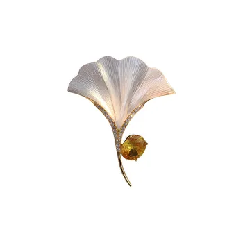NIGHT RIDER DRIGINAL Gold Plated Copper Brooches Women's