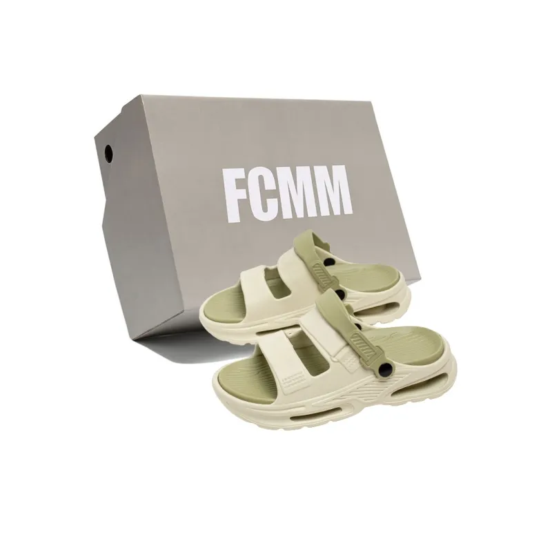 FCMM Beach Sandals Men Green/Black/Beige-0