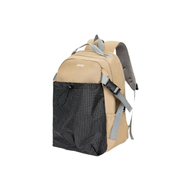 Jeep Nylon Backpack Regular Unisex Multicolor-6