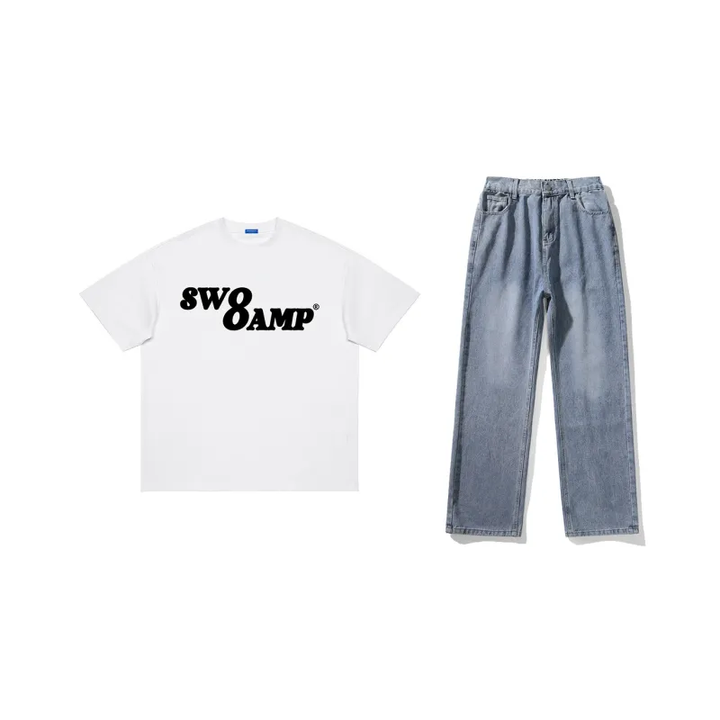 SWAMP AREA Casual Sportswear Unisex-12