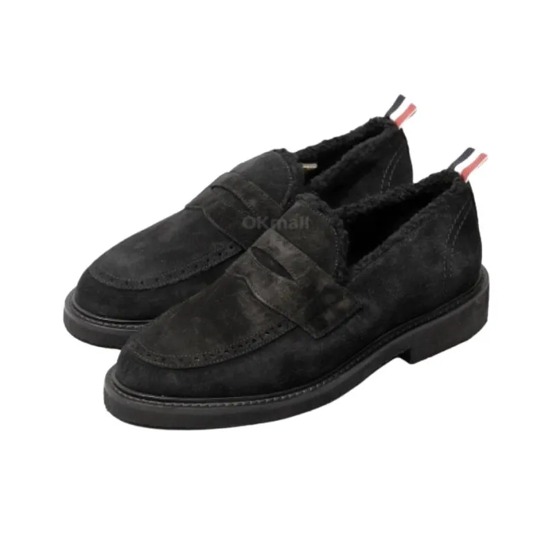 THOM BROWNE· Penny Casual Shoes Men's Black-2