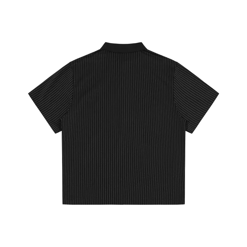 BIPOLAR Polo Shirts Unisex Black-1