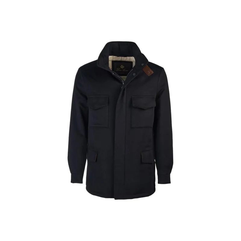 Loro Piana Jackets & Coats Men's Black-0