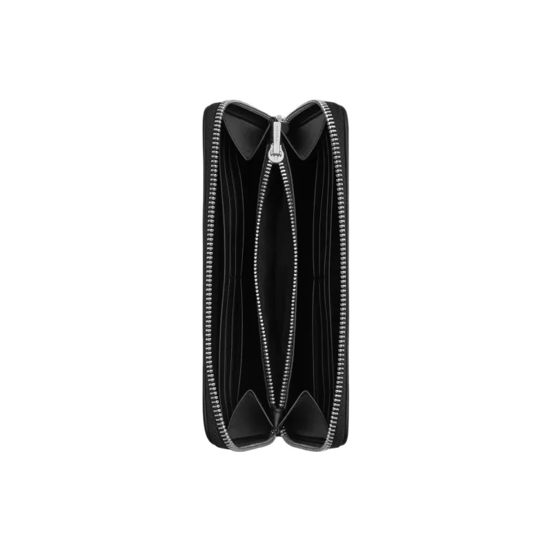 COACH Accordion Wallet Denim Wallet Small Size Men's Black-1