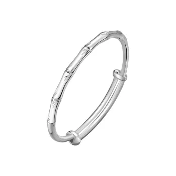 Silver Place 999 Fine Silver Bangles Women's