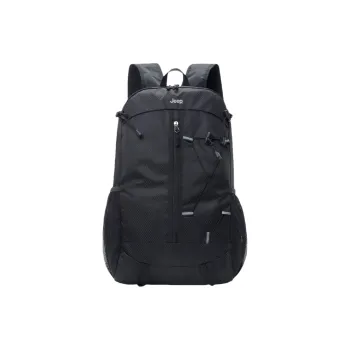 Jeep Oxford Backpack Regular Unisex Black