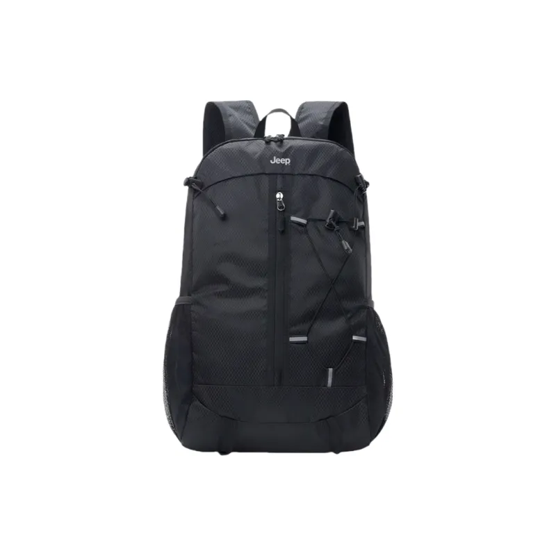Jeep Oxford Backpack Regular Unisex Black-0