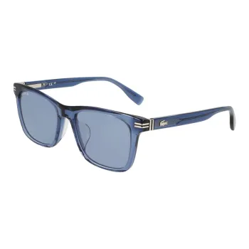 LACOSTE Square Sunglasses Men's Blue