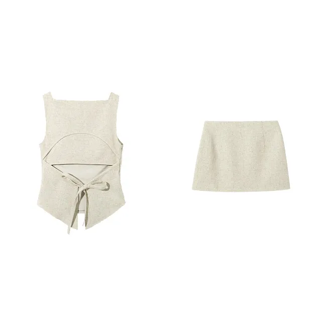 Udon House Two Piece Skirt Sets Women's-1